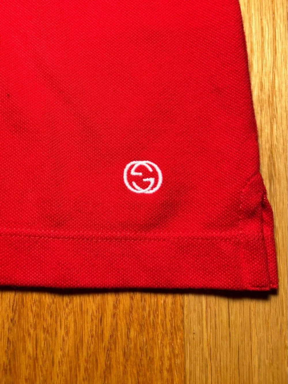 Gucci GG Embroidered Polo